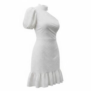 Urban Outfitters White Eyelet Mini Dress